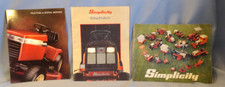 3 SIMPLICITY LAWN TRACTOR