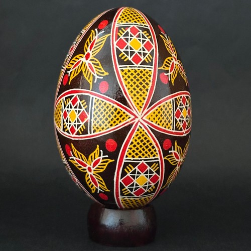 Real ukrainian pysanky goose - real,