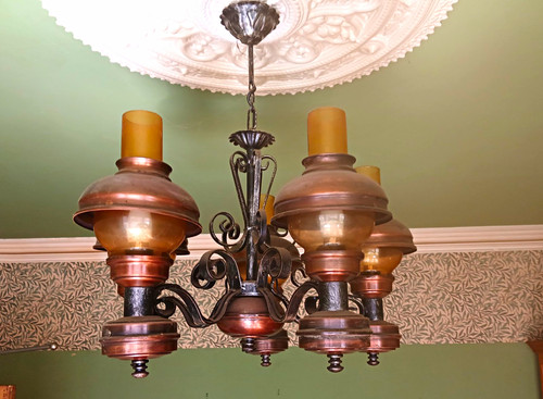 Light vintage style - vintage, metal