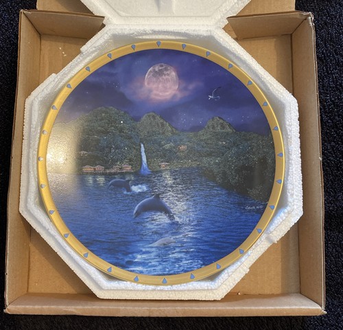 Moonlight fantasy plate - moonlight,