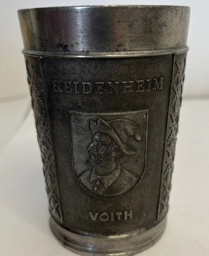 Pewter goblet cup vintage - goblet,