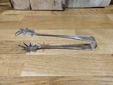 Vintage Silver Plated Sugar Tongs