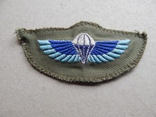 Rhodesia Original SAS Paratrooper Wing Camouflage Dress Cloth Unpadded Badge ME