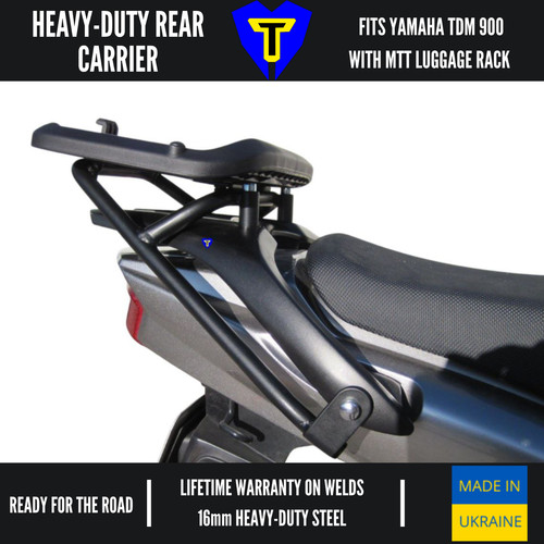 Mtt rear luggage rack - rear,