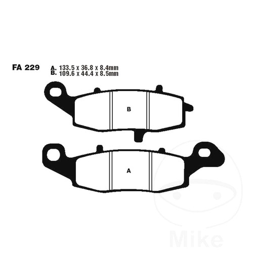 Ebc brake pads sintered - pads,