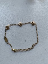 Gold bracelet, Louis Vuitton, LV Flowerful M68127, Gold Plated, 6.5 - 8.5 inches
