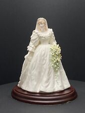 Vintage Coalport DIANA PRINCESS OF WALES Figurine Limited Edition #10495 Wedding