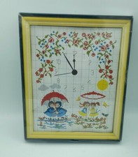 Counted Cross Stitch Clock