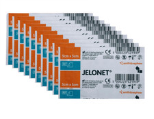 10 x JELONET Parafin Gauze First Aid Wound Dressing | 5x5cm