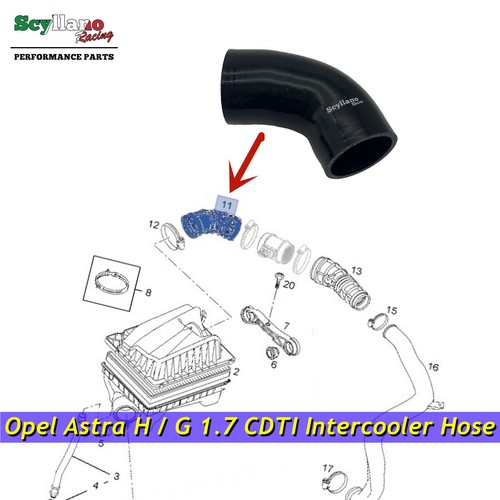 For opel astra 1 - 1.7, cdti