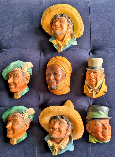 Vintage bossons chalk heads - vintage,