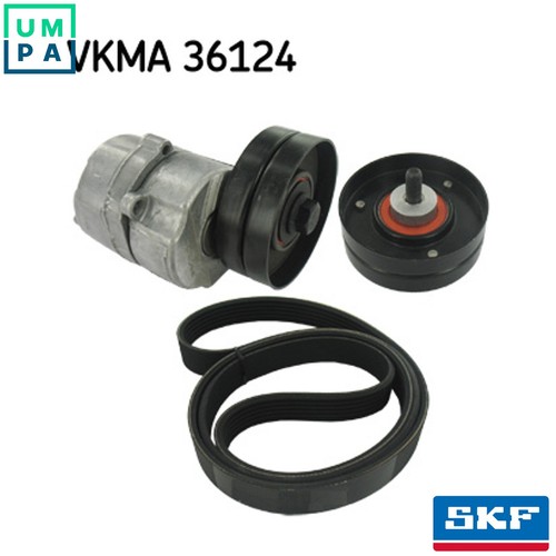 Vribbed belt set vkma 36124 - belt,