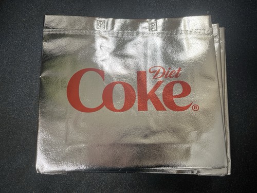 Diet coke silver tote shopping - tote,