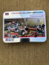 Mega Bloks Probuilder Vodafone McLaren Mercedes Pit Stop Set #3243 – F1 Lewis H