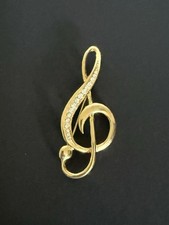 Vintage Treble Clef Musical