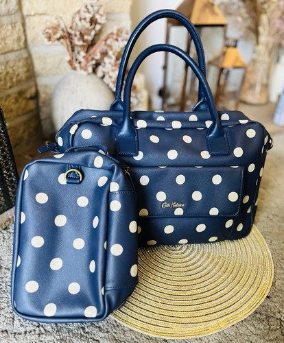 Cath kidston navy polka dot - polka,