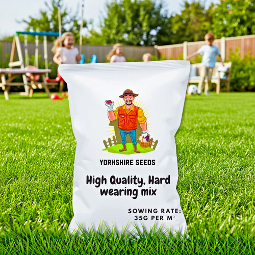 Grass seed for - grass, hard-wearing