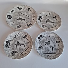 4 x Vintage Ridgway “Homemaker” Plates-3 Small/1 Large - Good Condition
