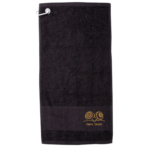 Lawn bowls towel - lawn, cotton