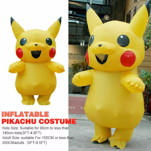 Mascot pikachu inflatable - pikachu,