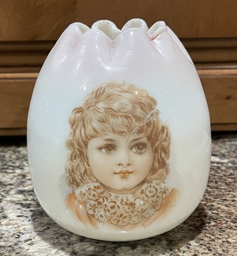 Victorian glass ruffle - glass,
