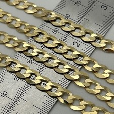 Solid 375 9ct Yellow Gold Men