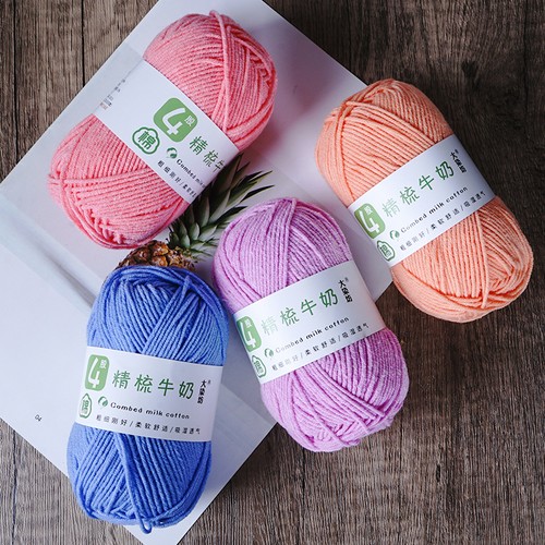 Baby yarn ply - 4-ply, cotton