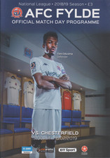 AFC Fylde v Chesterfield