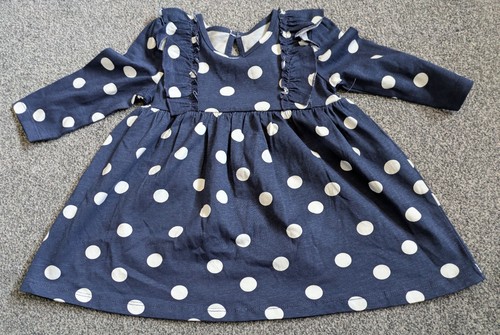 Matalan navy blue spot - , cotton
