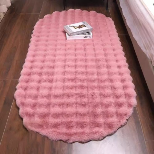 Fluffy bedside rugs anti slip - fluffy,
