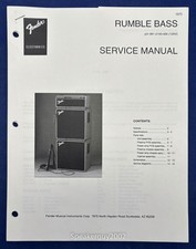 Original Fender Rumble Bass