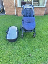 Silver Cross Grey Pioneer Pram and Pushchair Set