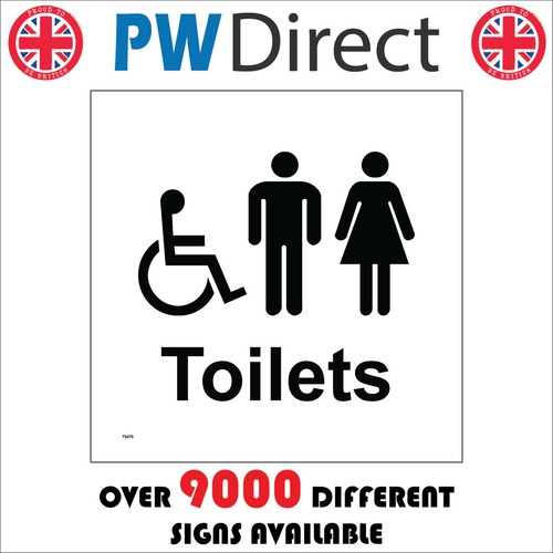 Sign male female disabled - sign,