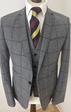 Tweed Style Grey Windowpane