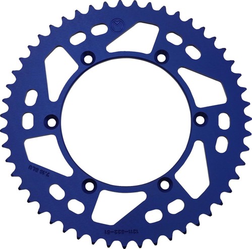 Rear aluminum sprocket - aluminum,