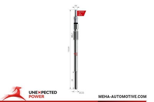 Glow plug fits - glow, citroën
