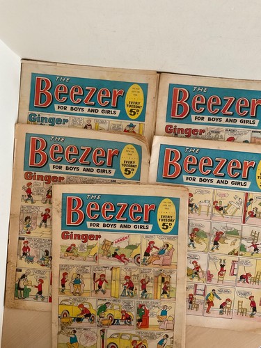 Beezer comics all 1968 - beezer,