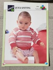 Phildar baby Knitting pattern Jumper Cardigan DK - New