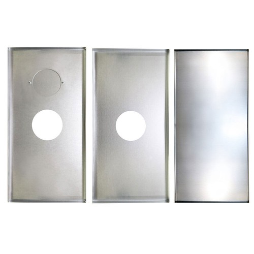 Chimney register closure plate - register,
