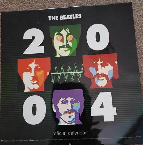 Beatles official calendar 2004 - calendar,