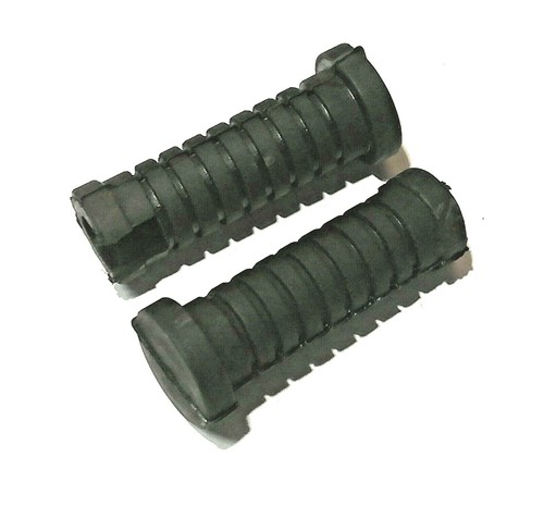 Pair footrest rubber - rubber, gdr