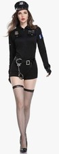 maxToonrain Women's sexy Police Officer Costume fancy dress size XXL