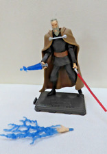 Count Dooku Sith Lord Star Wars 2008 Clone Wars Complete Figure Toy Lightsaber