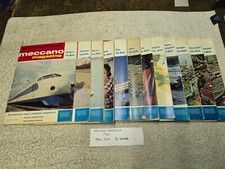 12 x issues Meccano Magazine