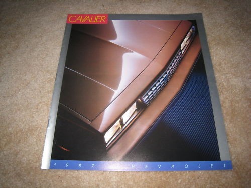 1987 chevrolet cavalier z24 - 1987,