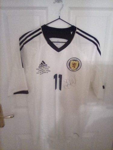 Scotland matchworn away shirt - scotland,