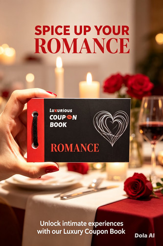 Romantic coupon book for - romantic,