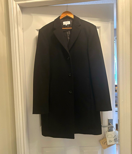 Reiss men black wool - black,