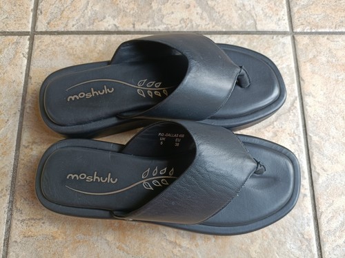 Moshulu black dallas sandals - moshulu,