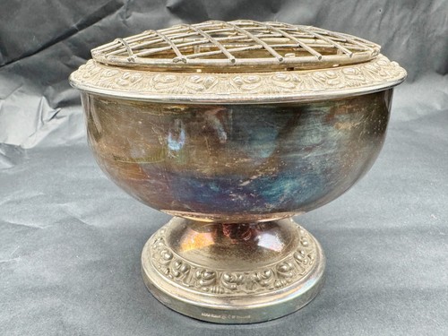Vintage ianthe silver plate - silver,